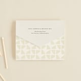 "Warner" - Savvy Wedding Invitations in Emerald by Carrie ONeal - Closed