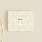 "Warner" - Savvy Wedding Invitations in Emerald by Carrie ONeal - FREE Recipient Addressing