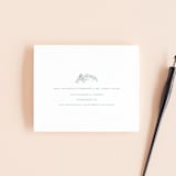 "Modern Crest" - Savvy Wedding Invitations in Sea by Kristen Smith - FREE Recipient Addressing