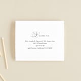 "Story Line" - Savvy Wedding Invitations in Petal by Kimberly FitzSimons - FREE Recipient Addressing