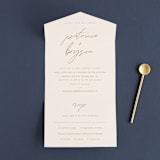"Everlasting Love" - Savvy Wedding Invitations in Linen by Brandy Folse - Front Open