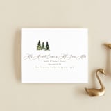 "Into the Forest" - Savvy Wedding Invitations in Cream by Alethea and Ruth - FREE Recipient Addressing
