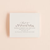 "Delicate monogram" - Savvy Wedding Invitations in Ecru by Hooray Creative - FREE Recipient Addressing