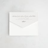 "Romantic Wreath" - Savvy Wedding Invitations in Chantilly by Wildfield Paper Co - Closed