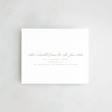 "Romantic Wreath" - Savvy Wedding Invitations in Chantilly by Wildfield Paper Co - FREE Recipient Addressing