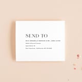 "dance moves" - Savvy Wedding Invitations in Tuxedo by Angela Garrick - FREE Recipient Addressing