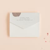 "Minimalist Shapes" - Savvy Wedding Invitations in Natural by Heather Cairl - Closed