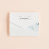 "Ocean Vibes" - Savvy Wedding Invitations in Sky by Marina Onoprienko - Closed
