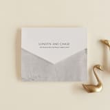 "Apropos" - Savvy Wedding Invitations in Au Lait by Design Lotus - Closed