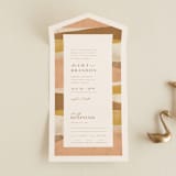 "Rustic Union" - Savvy Wedding Invitations in Sunset by Michelle Taylor - Front Open