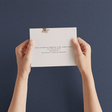 "Halcyon" - Savvy Wedding Invitations in Dove by Olivia Kanaley Inman - How it works