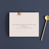 "Halcyon" - Savvy Wedding Invitations in Dove by Olivia Kanaley Inman - FREE Recipient Addressing
