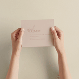 "Overlap" - Savvy Wedding Invitations in Terracotta by Kelly Schmidt - How it works