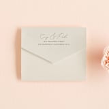 "Lakefront" - Savvy Wedding Invitations in Natural by Robert and Stella - Closed