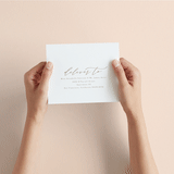 "Napa" - Savvy Wedding Invitations in Golden by Kelly Schmidt - How it works