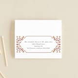 "Jaipur" - Savvy Wedding Invitations in Ruby by Mansi Verma - FREE Recipient Addressing