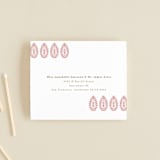 "AMAYA" - Savvy Wedding Invitations in Blush by Kanika Mathur - FREE Recipient Addressing