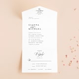 "Everything Love" - Savvy Wedding Invitations in Ebony by Louise Kay - Front Open
