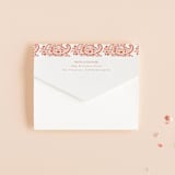 "Heritage Paisley" - Savvy Wedding Invitations in Tangerine by Kanika Mathur - Closed