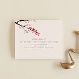 "Blossoms of Love" - Savvy Wedding Invitations in Champagne by frau brandt - FREE Recipient Addressing