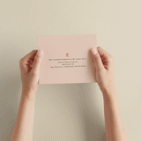 "Japanese Fabric" - Savvy Wedding Invitations in Persimmon by Becky Nimoy - How it works