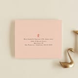 "Japanese Fabric" - Savvy Wedding Invitations in Persimmon by Becky Nimoy - FREE Recipient Addressing