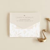 "Moment" - Savvy Wedding Invitations in Rose by Erin German - Closed