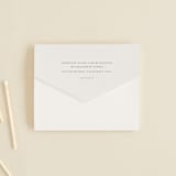 "Aspen" - Savvy Wedding Invitations in Lake by Robert and Stella - Closed