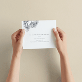 "Delicate" - Savvy Wedding Invitations in Pearl by Emily Sabol Goss - How it works