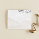 "Delicate" - Savvy Wedding Invitations in Pearl by Emily Sabol Goss - Closed