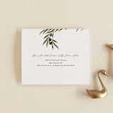 "Tuscan Hill" - Savvy Wedding Invitations in Creme by Kate Ahn - FREE Recipient Addressing