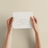 "Splendid" - Savvy Wedding Invitations in Ecru by Sandra Picco Design - How it works