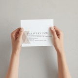"Getaway" - Savvy Wedding Invitations in Snow by Erin L. Wilson - How it works