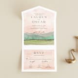 "Countryside" - Savvy Wedding Invitations in Northern by Pixel and Hank - Front Open