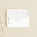 "Brynn" - Savvy Wedding Invitations in Toffee by Everett Paper Goods - Closed