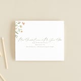 "Brynn" - Savvy Wedding Invitations in Toffee by Everett Paper Goods - FREE Recipient Addressing
