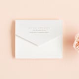 "Understated Elegance" - Savvy Wedding Invitations in Buttercream by Brandy Folse - Closed