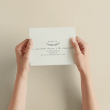 "Branched" - Savvy Wedding Invitations in Almond by Brianne Larsen - How it works