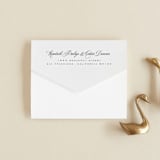 "schiacciata" - Savvy Wedding Invitations in Black Dahlia by chocomocacino - Closed