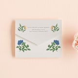 "Floral Garden" - Savvy Wedding Invitations in Garden by Elly - Closed