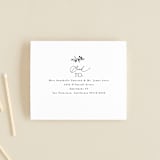 "Quintessential" - Savvy Wedding Invitations in Cotton by Everett Paper Goods - FREE Recipient Addressing