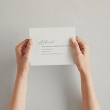 "Corner" - Savvy Wedding Invitations in Linen by Kelly Schmidt - How it works