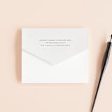 "Around the Way" - Savvy Wedding Invitations in Slate by That Girl Press - Closed