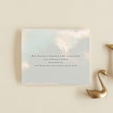 "Daybreak" - Savvy Wedding Invitations in Dove by Olivia Kanaley Inman - FREE Recipient Addressing