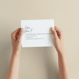 "Opera" - Savvy Wedding Invitations in Tuxedo by Jackie Mangiolino - How it works