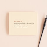 "Top to Bottom" - Savvy Wedding Invitations in Evergreen by Kindred Fields - FREE Recipient Addressing