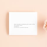 "contemporary photo" - Savvy Wedding Invitations in Cloud by Erin Deegan - FREE Recipient Addressing
