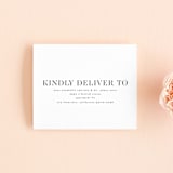 "Show" - Savvy Wedding Invitations in Dove Gray by Up Up Creative - FREE Recipient Addressing