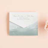 "Seaside" - Savvy Wedding Invitations in Seaglass by Rebecca Durflinger - Closed