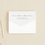 "A formal request" - Savvy Wedding Invitations in Jet by Lea Delaveris - Closed